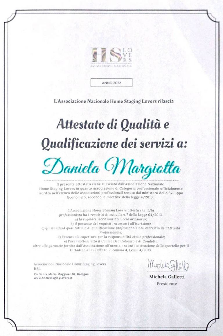 DM Home Staging Studio di Daniela Margiotta